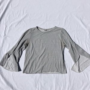 Bell sleeve top